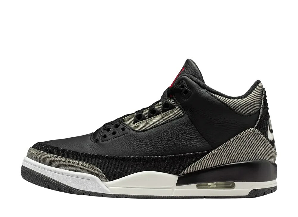 ＼百貨店大売り出し／1000円クーポン券ふり出し中！Nike リーヴァイズジーンズ × ナイキ エアジョーダン3 レトロ SP 黒いこと アンド 白いこと (リーヴァイズジーンズため桶) ナイキ IR0914-400 メンズ スニーカー 駈けっくらシューズ 21SN-IR0914-400