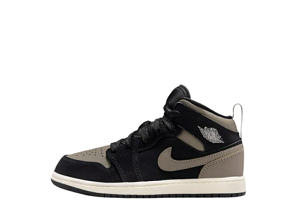 【今なら割引クーポン発行中】!Nike ナイキ PS ジョーダン1 ミッド SE ブラック/オリーブグレー (キッズ) ナイキ IB7052-002 メンズ スニーカー ランニングシューズ 21SN-IB7052-002｜HYPE GUARD【公式】店