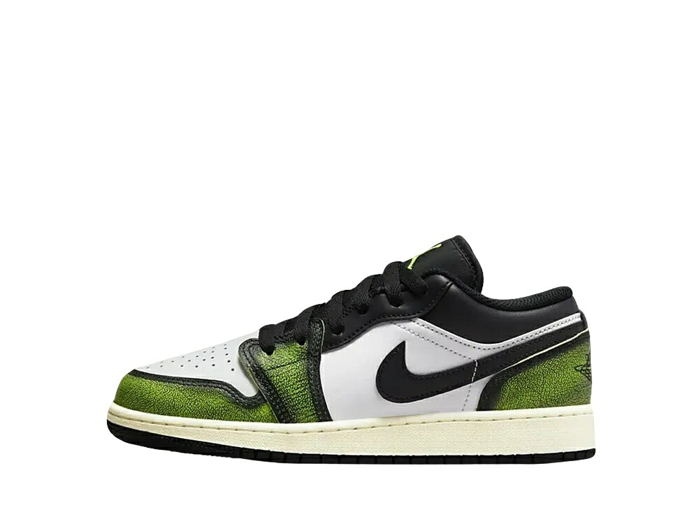 ＼百貨店大売り出し／1000円引き換え証書き著す中！Nike ナイキ GS エアジョーダン1 置き目 ウェアアウェイ ナイキ DO8244-003 成年者も履ける キッズモデル ウィメンズ レディース スニーカー 駈けっくらシューズ キッズスニーカー もの言う花シューズ 21SN-DO8244-003