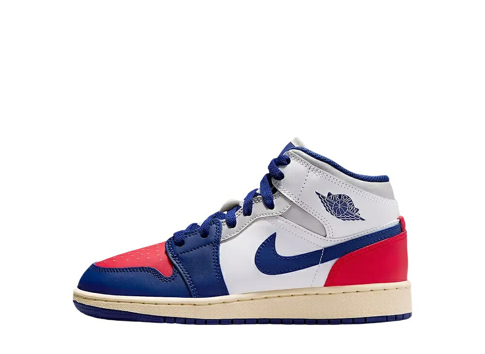 【今なら割引クーポン発行中】Nike ナイキ GS エアジョーダン1 ミッド レアエア (キッズ) ナイキ DQ8423-102 大人も履ける キッズモデル ウィメンズ レディース スニーカー ランニングシューズ キッズスニーカー ベビーシューズ 21SN-DQ8423-102