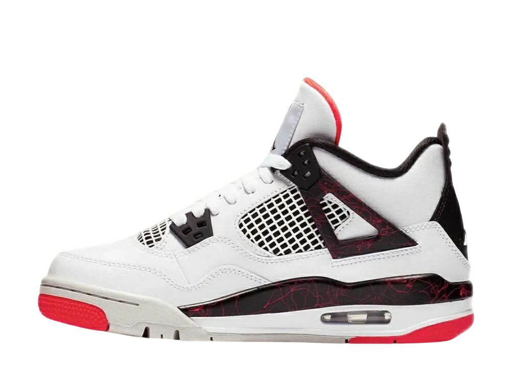 ＼百貨店大売り出し／1000円クーポン券ふり出し中！Nike ナイキ GS エアジョーダン4 レトロ 航空 もの懐かしさ (キッズ) ナイキ 408452-116 成年者も履ける キッズモデル ウィメンズ レディース スニーカー 駈けっくらシューズ キッズスニーカー もの言う花シューズ 21SN-408452-116