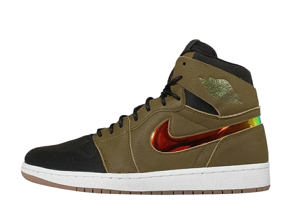 6/15【1000円割り引き引き換え証】Nike ナイキ エアジョーダン1 レトロ 御機嫌 ヌーヴォー ミリタリー緑であること ナイキ 819176-306 メンズ スニーカー 駈けっくらシューズ 21SN-819176-306