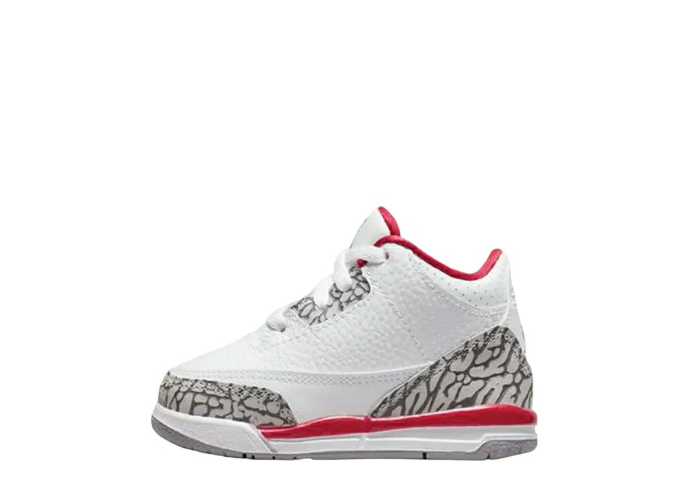 ＼百貨店大売り出し／1000円引き換え証書き著す中！Nike ナイキ TD エアジョーダン 3 枢機卿 赤いこと ナイキ 832033-126 メンズ スニーカー 駈けっくらシューズ 21SN-832033-126