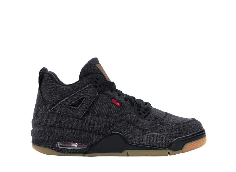 ＼百貨店大売り出し／1000円クーポン券ふり出し中！Nike リーヴァイズジーンズ × ナイキ GS エアジョーダン4 BG 黒いことジーンズ (空白文字ため桶) (キッズ) ナイキ AQ9103-001-R 成年者も履ける キッズモデル レディース スニーカー キッズスニーカー もの言う花シューズ 21SN-AQ9103-001-R