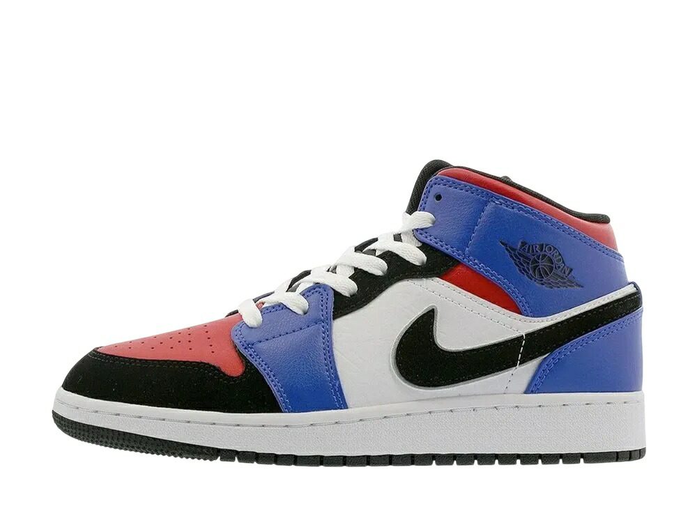 ＼百貨店大売り出し／1000円引き換え証書き著す中！Nike ナイキ GS エアジョーダン1 ミッド とっ始め3 (キッズ) ナイキ 554725-124 成年者も履ける キッズモデル ウィメンズ レディース スニーカー 駈けっくらシューズ キッズスニーカー もの言う花シューズ 21SN-554725-124