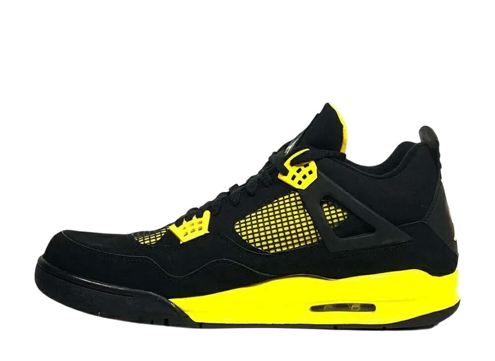 【今なら銀行割引引き換え証振りだし中】Nike ナイキ エアジョーダン4 レトロ サンダー (2012) ナイキ 308497-008 メンズ スニーカー 駈けっくらシューズ 21SN-308497-008