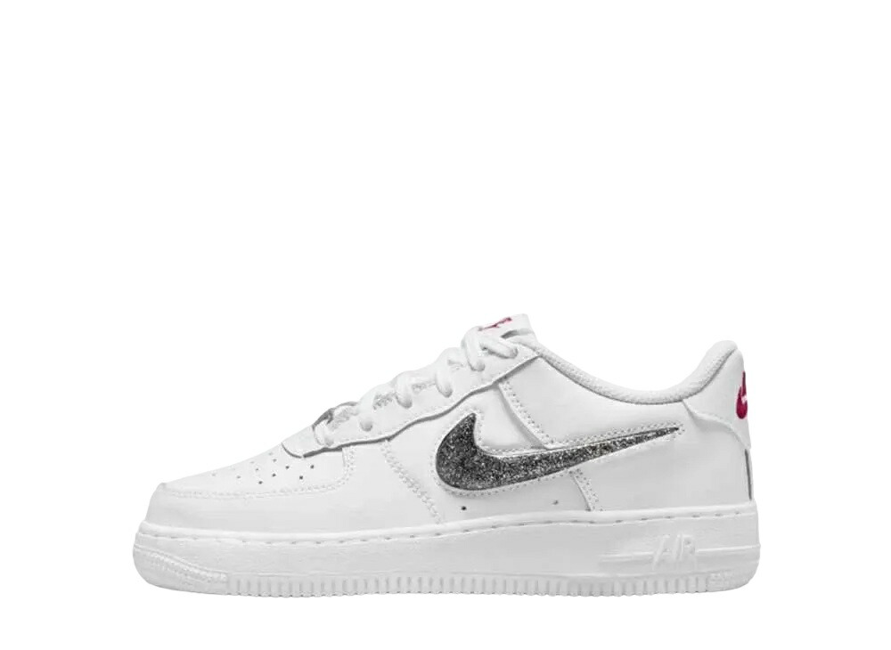 ＼百貨店大売り出し／1000円クーポン券ふり出し中！Nike ナイキ GS 空軍1 置き目 LV8 白いこと/メタリックシルバー ナイキ DC9651-100 成年者も履ける キッズモデル ウィメンズ レディース スニーカー 駈けっくらシューズ キッズスニーカー もの言う花シューズ 21SN-DC9651-100