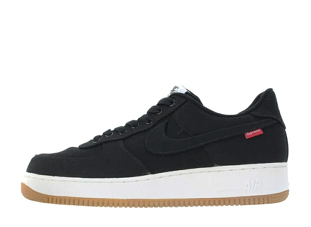 【今なら割引クーポン発行中】Nike シュプリーム × ナイキ エアフォース1 ロー プレミアム '08 NRG ブラック ナイキ 573488-090 メンズ スニーカー ランニングシューズ 21SN-573488-090