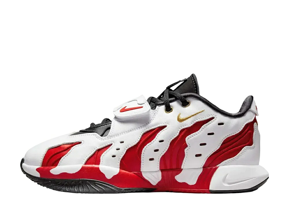 ＼百貨店大売り出し／1000円引き換え証書き著す中！Nike ナイキ レブロン21 プライム96/白いこと アンド 火の手赤いこと (HV1221-100/HV1222-100) ナイキ HV1222-100 メンズ スニーカー 駈けっくらシューズ 21SN-HV1222-100