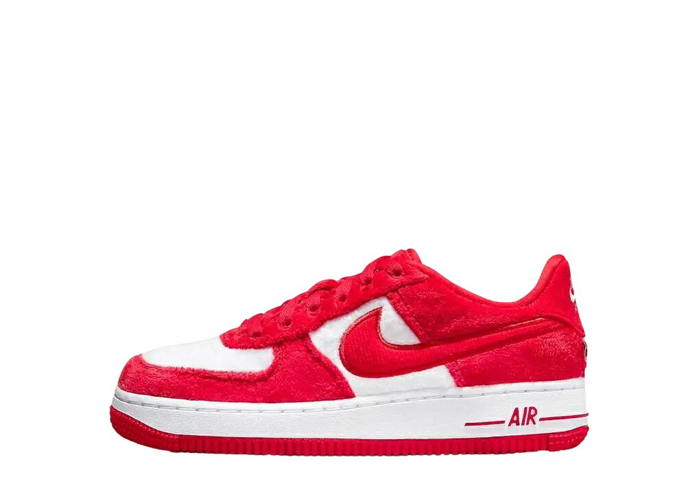 ＼百貨店大売り出し／1000円引き換え証書き著す中！Nike ナイキ GS 空軍1 置き目 バレンタインデー 2024 ナイキ FZ3552-612 成年者も履ける キッズモデル ウィメンズ レディース スニーカー 駈けっくらシューズ キッズスニーカー もの言う花シューズ 21SN-FZ3552-612