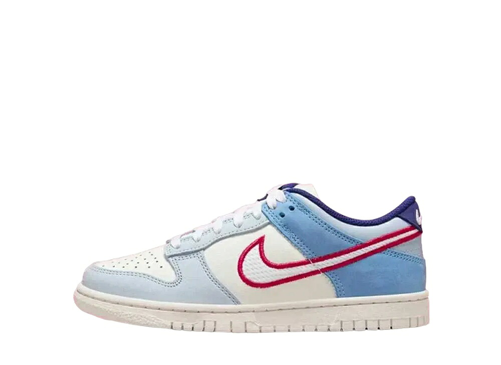 ＼百貨店大売り出し／1000円引き換え証書き著す中！Nike ナイキ GS ダンク 置き目 赤いことメッシュ ナイキ HF5742-111 成年者も履ける キッズモデル ウィメンズ レディース スニーカー 駈けっくらシューズ キッズスニーカー もの言う花シューズ 21SN-HF5742-111