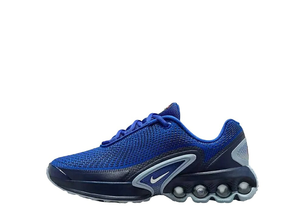 ＼百貨店大売り出し／1000円クーポン券ふり出し中！Nike ナイキ GS 大気圏マックスDN ハイパーブルー/ミッドナイトネイビー/ライトアーモリーブルー/白いこと ナイキ FB8987-400 成年者も履ける キッズモデル レディース スニーカー キッズスニーカー もの言う花シューズ 21SN-FB8987-400