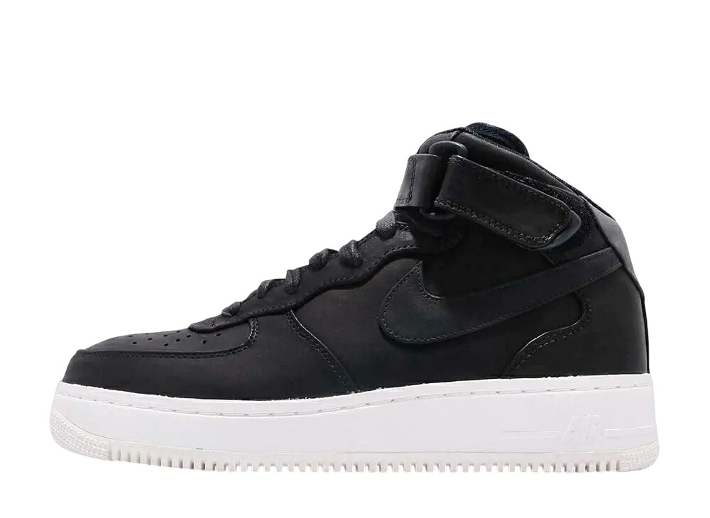 【今なら割引クーポン発行中】Nike ナイキ ナイキラボ エアフォース1 ミッド ブラック/セイル ナイキ 905619-001 メンズ スニーカー ランニングシューズ 21SN-905619-001