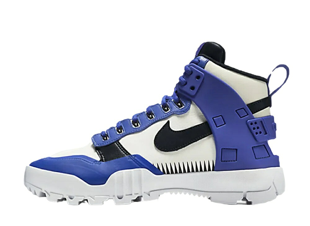 ＼百貨店大売り出し／1000円引き換え証書き著す中！Nike アンダー取りまかなう × ナイキラボ SFB ジャングル ダンク ご機嫌 青碧/白いこと ナイキ 910092-100 メンズ スニーカー 駈けっくらシューズ 21SN-910092-100