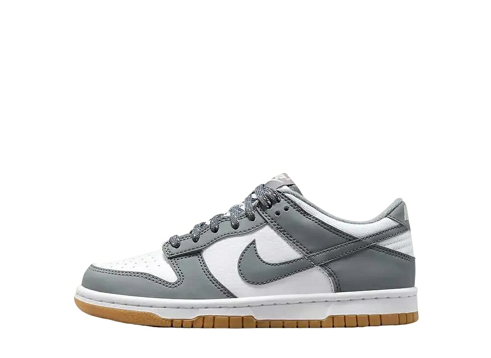 【今なら割引クーポン発行中】!Nike ナイキ GS ダンク ロー ホワイト/ライトアイアンオール/ガムライトブラウン/スモークグレー ナイキ FV0374-100 大人も履ける キッズモデル レディース スニーカー キッズスニーカー ベビーシューズ 21SN-FV0374-100|HYPE GUARD【公式】店