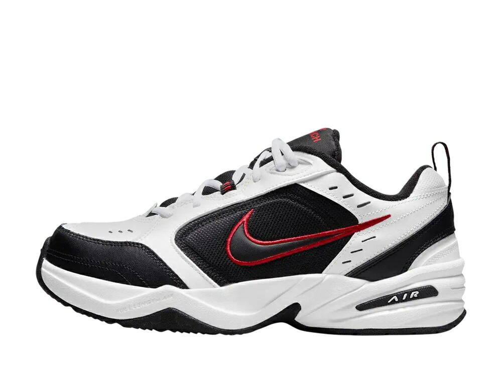 【今なら割り引き引き換え証ふり出し中】Nike ナイキ エアモナーク 4 4E 白いこと/黒いこと (エクストラワイド) ナイキ 416355-101 メンズ スニーカー 駈けっくらシューズ 21SN-416355-101