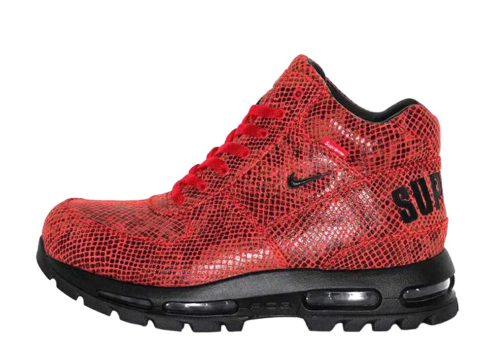 【今なら割引クーポン発行中】Nike シュプリーム × ナイキ エアマックス ゴアドーム ファイヤーレッド ナイキ DA1475-600 メンズ スニーカー ランニングシューズ 21SN-DA1475-600