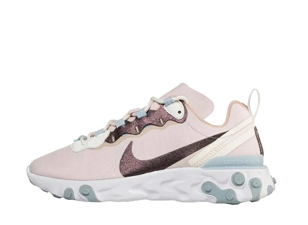 【今なら銀行割引クーポン券振り出し中】Nike ナイキ ウィメンズ リアクト 化学元素 55 SE ベアリー サクラ色 ナイキ CN3591-600 ウィメンズ レディース スニーカー 駈けっくらシューズ 21SN-CN3591-600