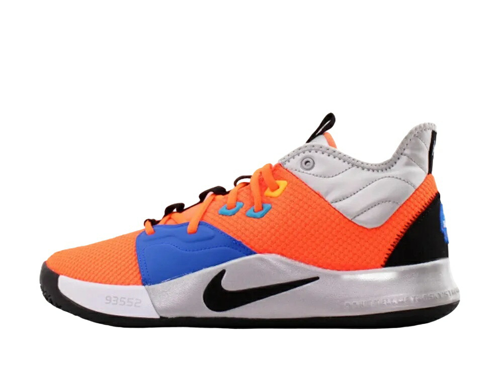 ＼百貨店大売り出し／1000円クーポン券振り出し中！Nike ナイキ 極点ジョージ 3 ナサ 総締めオレンジ色/メタリックシルバー ナイキ CI2666-800 メンズ スニーカー 駈けっくらシューズ 21SN-CI2666-800