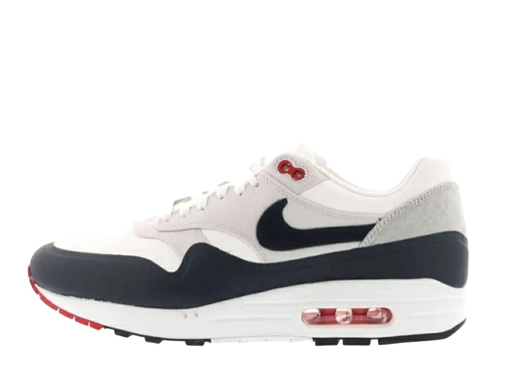 ＼百貨店大売り出し／1000円引き換え証ふり出し中！Nike ナイキ 大気圏マックス1 継ぎ切れ パリス 白いこと/ユニバーシティレッド/オブシディアン ナイキ 704901-146 メンズ スニーカー 駈けっくらシューズ 21SN-704901-146