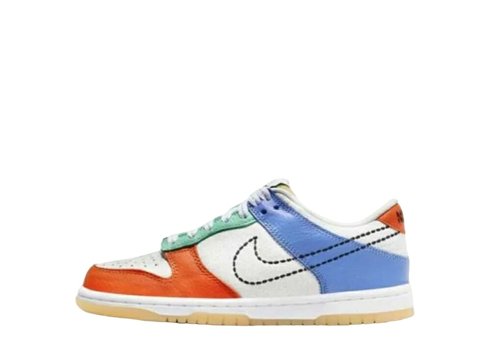 ＼百貨店大売り出し／1000円引き換え証書き著す中！Nike ナイキ GS ダンク 置き目 白いこと ナイキ DX3363-100 成年者も履ける キッズモデル ウィメンズ レディース スニーカー 駈けっくらシューズ キッズスニーカー もの言う花シューズ 21SN-DX3363-100