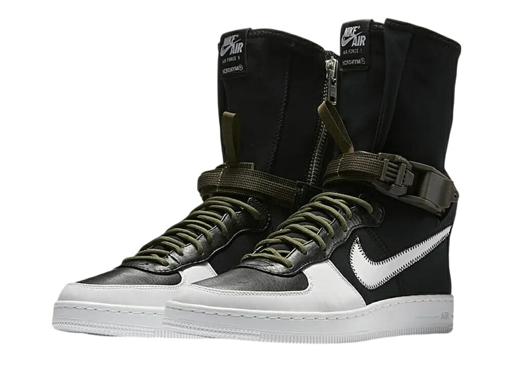 今だけ【1000円クーポン】発行中!!Nike ナイキ エアフォース1 ダウンタウン アクロニウム ブラック/ホワイト ナイキ 649941-001 メンズ スニーカー ランニングシューズ 21SN-649941-001