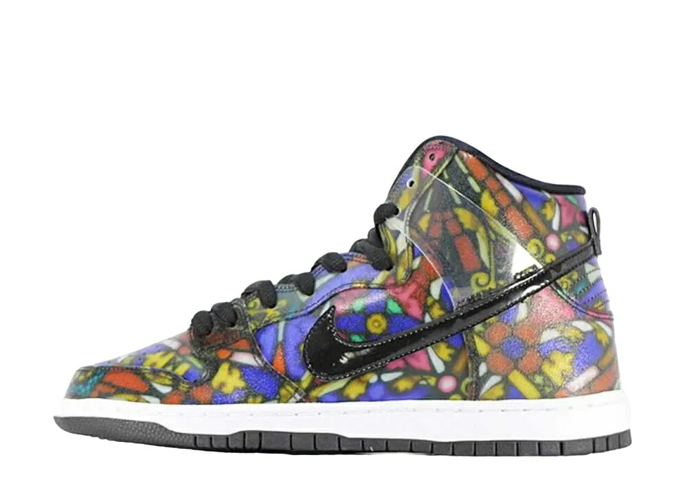 ＼百貨店大売り出し／1000円クーポン券振り出し中！Nike コンセプツ × ナイキ SB ダンク ご機嫌 ステンドグラス ナイキ 313171-606 メンズ スニーカー 駈けっくらシューズ 21SN-313171-606