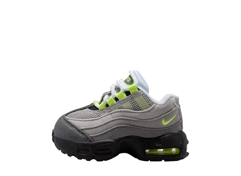 ＼百貨店大売り出し／1000円クーポン券ふり出し中！Nike ナイキ TD 大気圏マックス95 OG ビッグ砂上の楼閣 ネオン黄色 (2026)(キッズ) ナイキ 905462-050 メンズ スニーカー 駈けっくらシューズ 21SN-905462-050