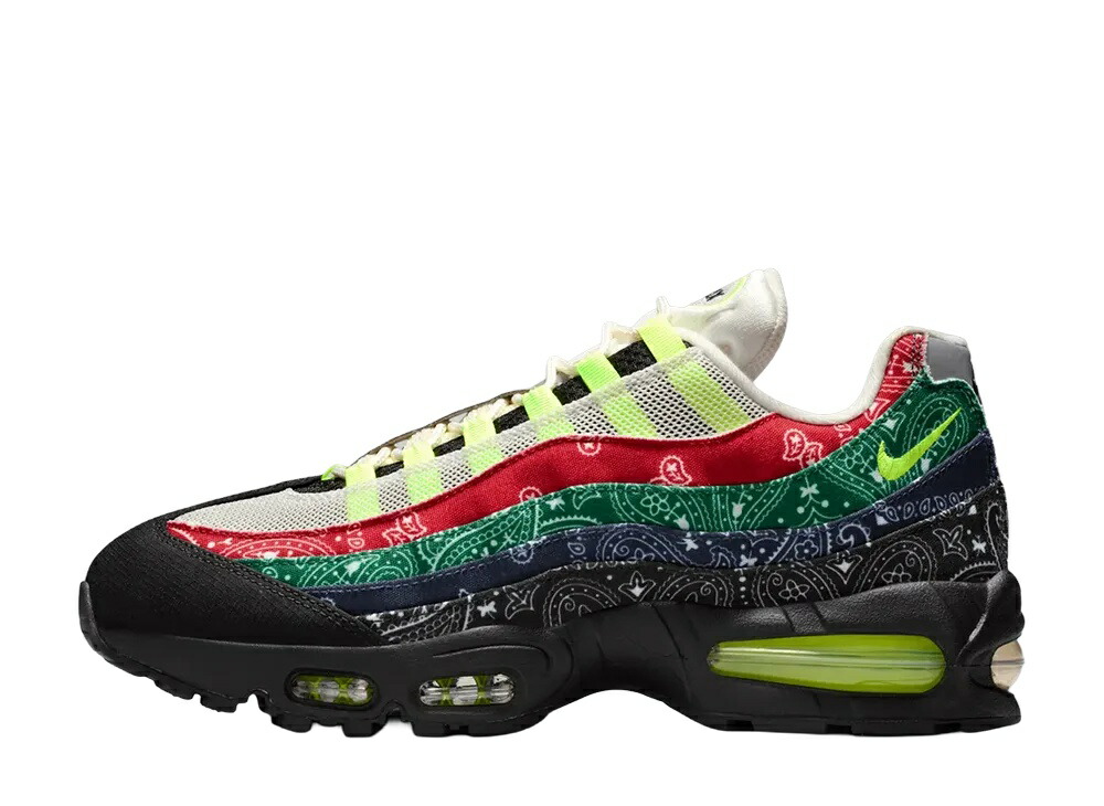 ＼百貨店大売り出し／1000円クーポン券ふり出し中！Nike ナイキ 大気圏マックス95 ビッグ砂上の楼閣 SP ペイズリー/バンダナ ナイキ IQ0620-100 メンズ スニーカー 駈けっくらシューズ 21SN-IQ0620-100