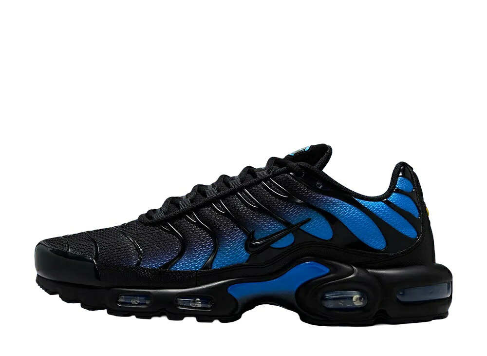 ＼百貨店大売り出し／1000円引き換え証書き著す中！Nike ナイキ エアマックスプラス 黒いこと/青碧結晶 ナイキ DM0032-041 メンズ スニーカー 駈けっくらシューズ 21SN-DM0032-041