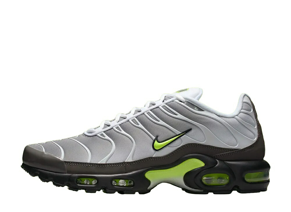 ＼百貨店大売り出し／1000円引き換え証ふり出し中！Nike ナイキ エアマックスプラス ネオン黄色 ナイキ IQ0288-100 メンズ スニーカー 駈けっくらシューズ 21SN-IQ0288-100