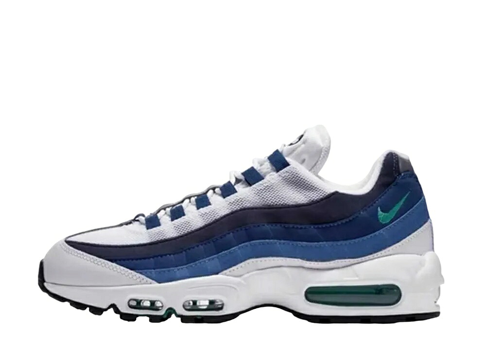 【今なら銀行割引引き換え証振りだし中】Nike ナイキ 大気圏マックス95 白いこと/スレイトブル (2015) ナイキ 554970-131 メンズ スニーカー 駈けっくらシューズ 21SN-554970-131