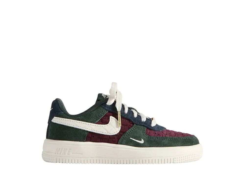 ＼百貨店大売り出し／1000円クーポン券振り出し中！Nike 口づけ × ナイキ なおなお書き 空軍1 置き目 ナイトマルーン (キッズ) ナイキ IM6036-600 メンズ スニーカー 駈けっくらシューズ 21SN-IM6036-600
