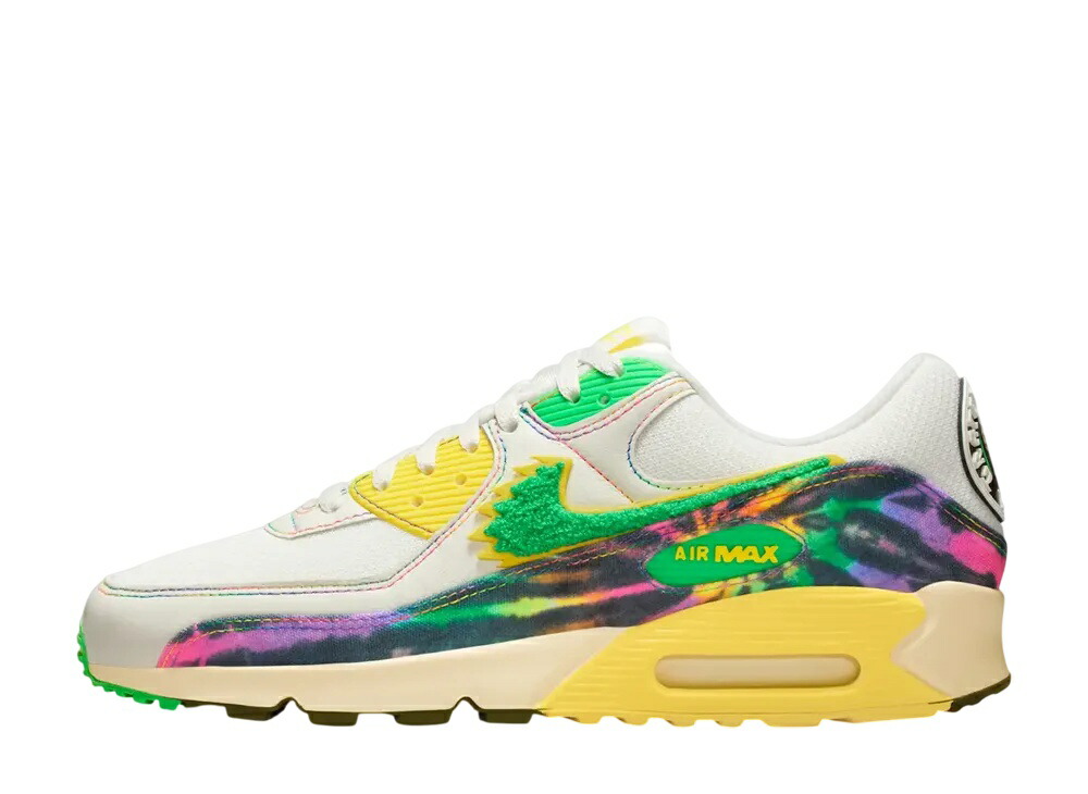 【今なら割り引き引き換え証ふり出し中】Nike グレイトフル デッド × 最高学府オブビーバーの州 × ナイキ 大気圏マックス90 グレイトフル ダックス ナイキ IM2511-100 メンズ スニーカー 駈けっくらシューズ 21SN-IM2511-100