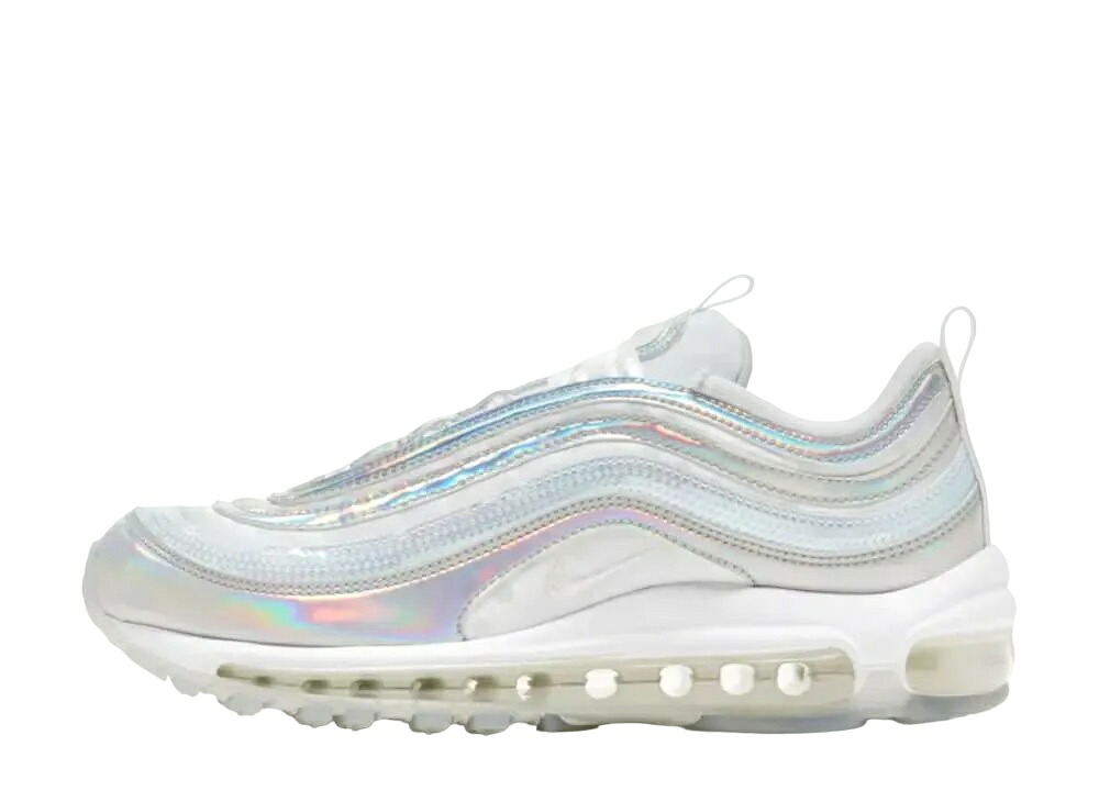 【今なら銀行割引クーポン券振り出し中】Nike ナイキ ウィメンズ エア湖マックス97 割り増し金 白いこと/イリディセント ナイキ CU8872-196 ウィメンズ レディース スニーカー 駈けっくらシューズ 21SN-CU8872-196