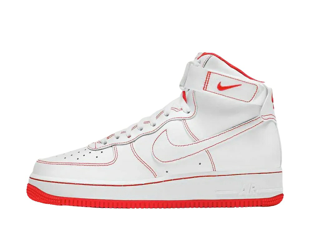 【今なら割引クーポン発行中】Nike ナイキ エアフォース1 ハイ '07 ホワイト ユニバーシティ レッド ナイキ CV1753-100 メンズ スニーカー ランニングシューズ 21SN-CV1753-100