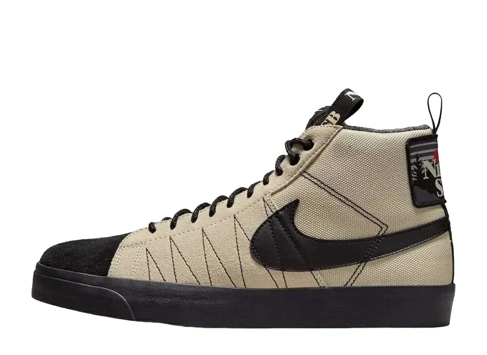 ＼百貨店大売り出し／1000円引き換え証ふり出し中！Nike ナイキ SB 望遠レンズ ブレーザー MID 割り増し金 ラタン/黒いこと ナイキ DC8903-200 メンズ スニーカー 駈けっくらシューズ 21SN-DC8903-200