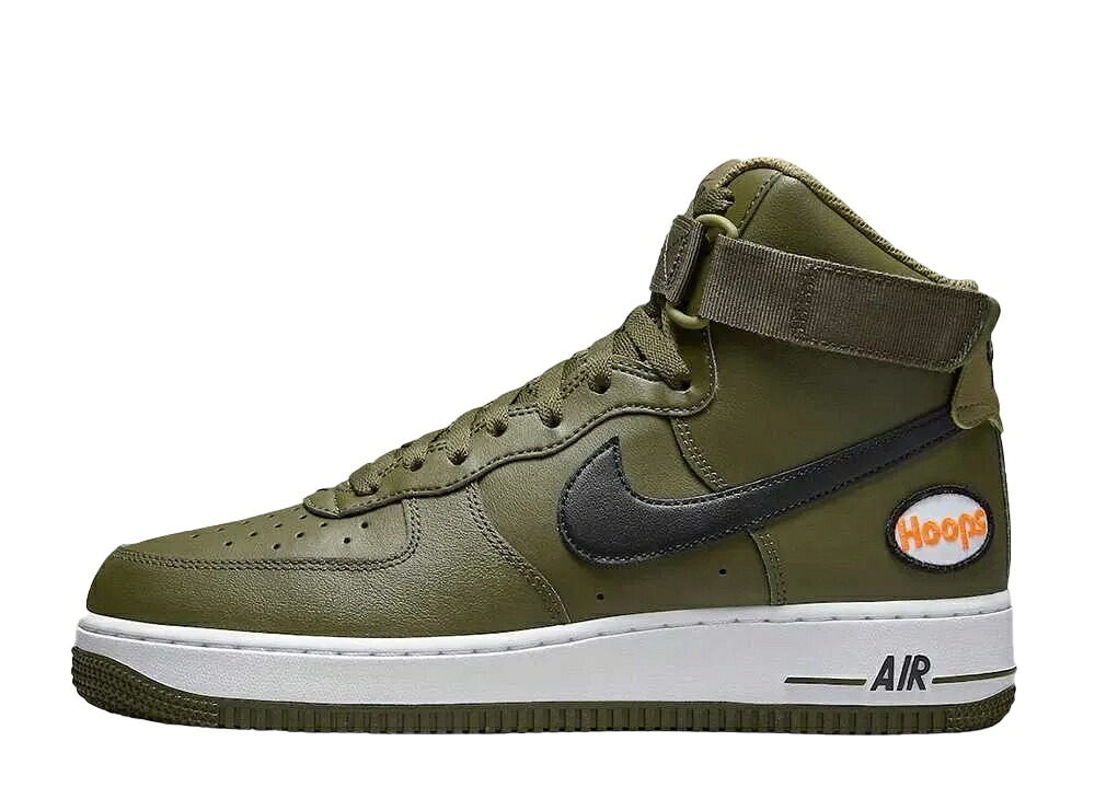【今なら割引クーポン発行中】Nike ナイキ エアフォース1 ハイ '07 LV8 ラフグリーン/ブラック/トータルオレンジ ナイキ DH7453-300 メンズ スニーカー ランニングシューズ 21SN-DH7453-300