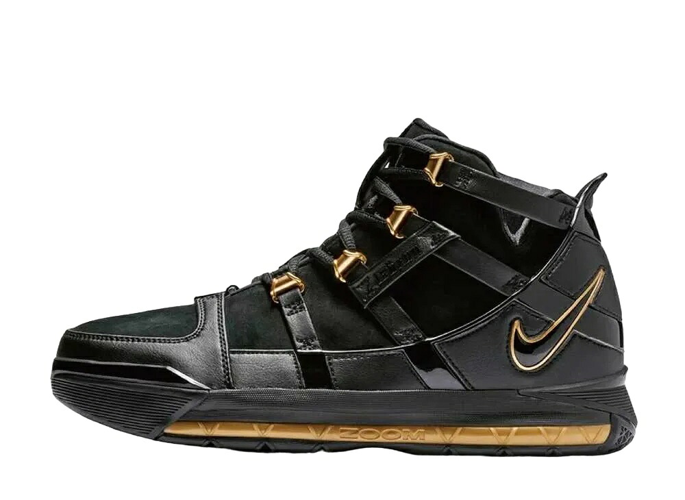 ＼百貨店大売り出し／1000円クーポン券ふり出し中！Nike ナイキ 望遠レンズ レブロン3 黒いこと ゴールド (2018) ナイキ AO2434-001 メンズ スニーカー 駈けっくらシューズ 21SN-AO2434-001