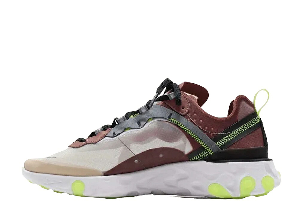 ＼百貨店大売り出し／1000円クーポン券振り出し中！Nike ナイキ リアクトエレメント87 デザード 真砂 ナイキ AQ1090-002 メンズ スニーカー 駈けっくらシューズ 21SN-AQ1090-002