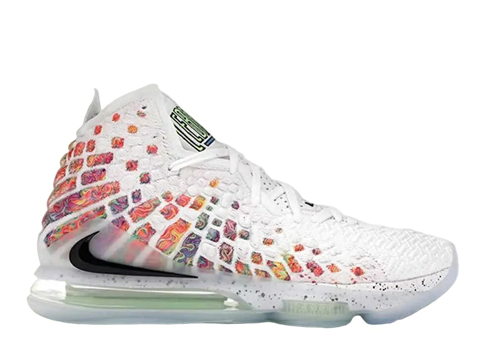 ＼百貨店大売り出し／1000円引き換え証書き著す中！Nike ナイキ レブロン17 エア湖 命令すること フォース 白いこと/黒いこと マルチ ナイキ BQ3177-100 メンズ スニーカー 駈けっくらシューズ 21SN-BQ3177-100