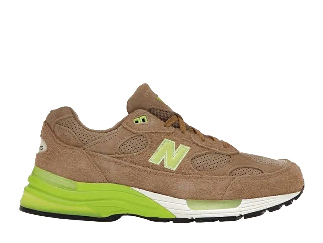 ＼百貨店大売り出し／1000円引き換え証書き著す中！New Balance コンセプツ × ニュー平衡にする 992 ローハンギングフルーツ ニュー平衡にする M992CT メンズ スニーカー 駈けっくらシューズ 21SN-M992CT