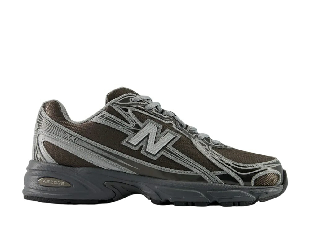 ＼百貨店大売り出し／1000円引き換え証書き著す中！New Balance ニュー平衡にする 740 ブラックメタリック ニュー平衡にする U7407YI メンズ スニーカー 駈けっくらシューズ 21SN-U7407YI
