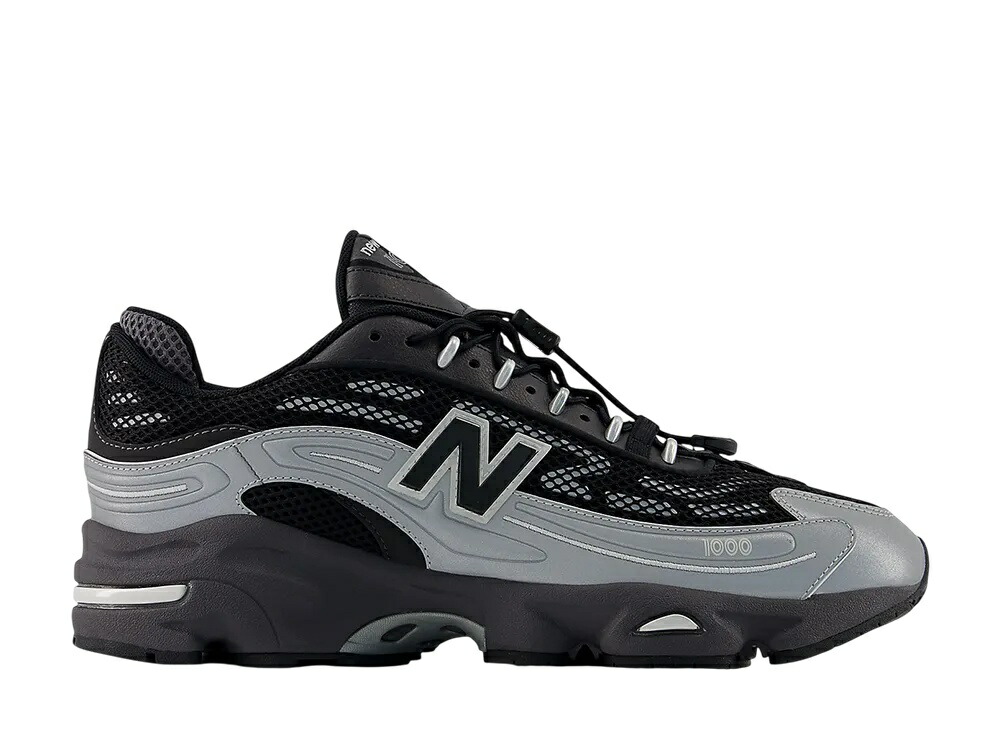 ＼百貨店大売り出し／1000円引き換え証書き著す中！New Balance ニュー平衡にする 1000 シルバーメタリック/黒いこと ニュー平衡にする U1000432 メンズ スニーカー 駈けっくらシューズ 21SN-U1000432