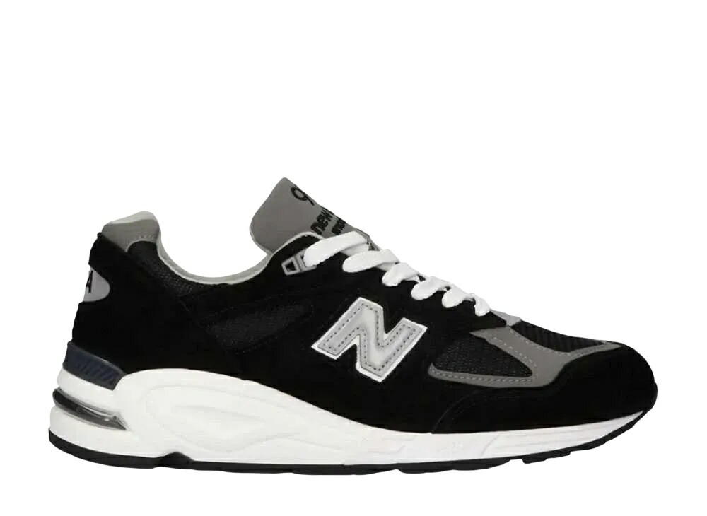 ＼百貨店大売り出し／1000円引き換え証書き著す中！New Balance ニュー平衡にする 990V2 黒いこと ニュー平衡にする M990BL2 メンズ スニーカー 駈けっくらシューズ 21SN-M990BL2