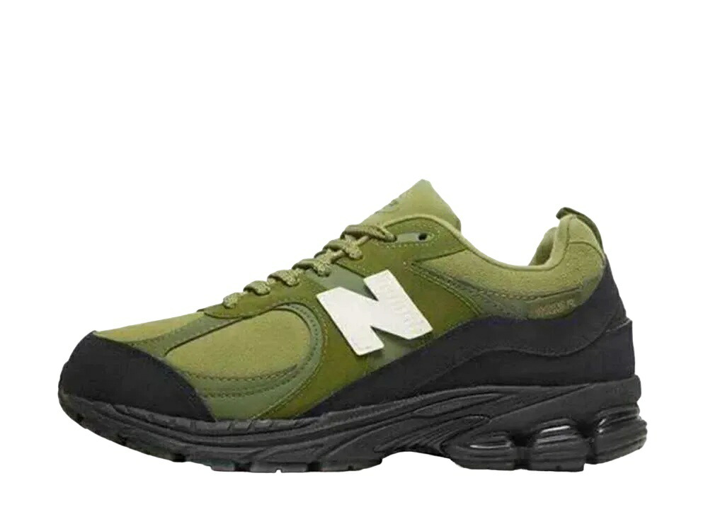 ＼百貨店大売り出し／1000円引き換え証書き著す中！New Balance ザ・ベースメント × ニュー平衡にする 2002R モスグリーン ニュー平衡にする M200RRBA メンズ スニーカー 駈けっくらシューズ 21SN-M200RRBA
