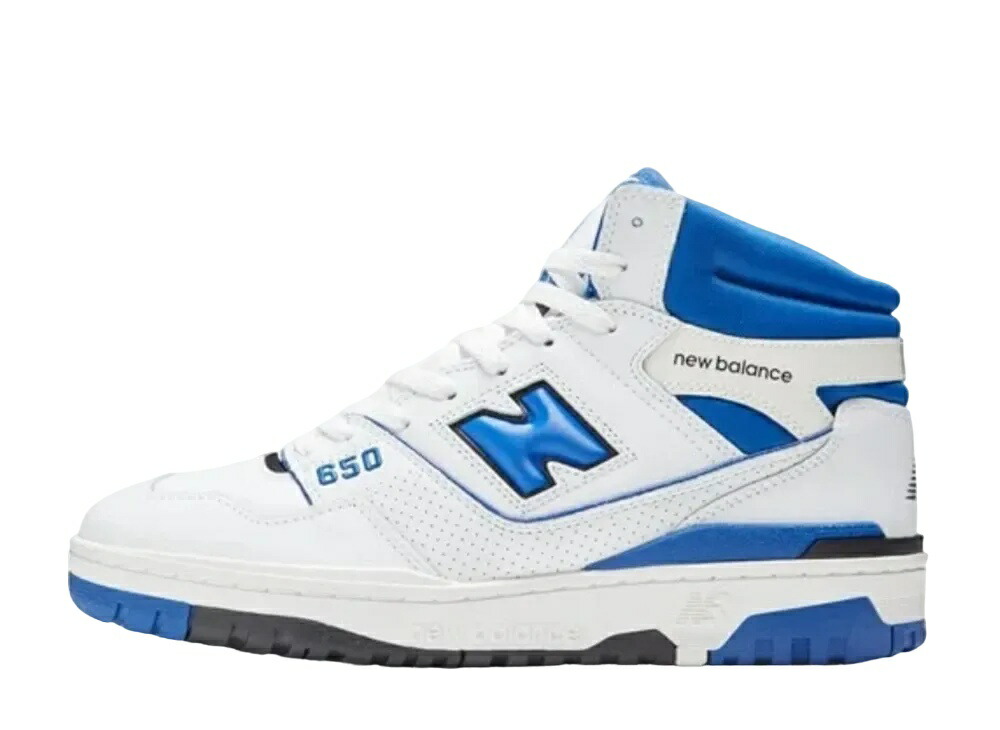 ＼百貨店大売り出し／1000円クーポン券ふり出し中！New Balance ニュー平衡にする 650 白いこと/青碧 ニュー平衡にする BB650RWN メンズ スニーカー 駈けっくらシューズ 21SN-BB650RWN