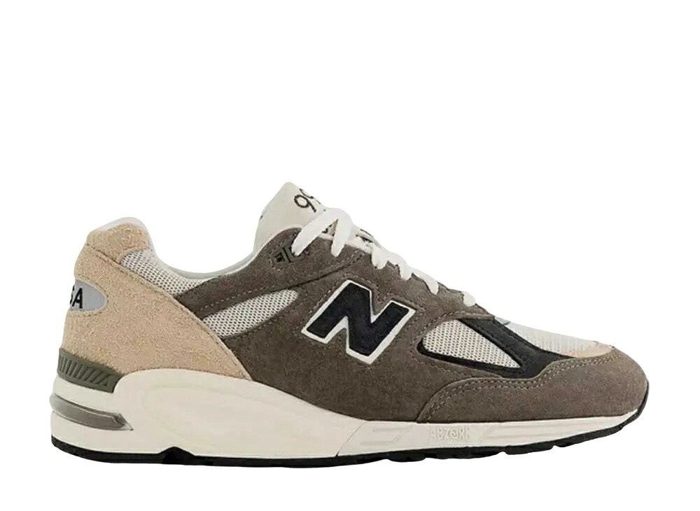 【今なら割り引き引き換え証ふり出し中】New Balance ニュー平衡にする 990V2 オリーブスウェード ニュー平衡にする M990GB2 メンズ スニーカー 駈けっくらシューズ 21SN-M990GB2