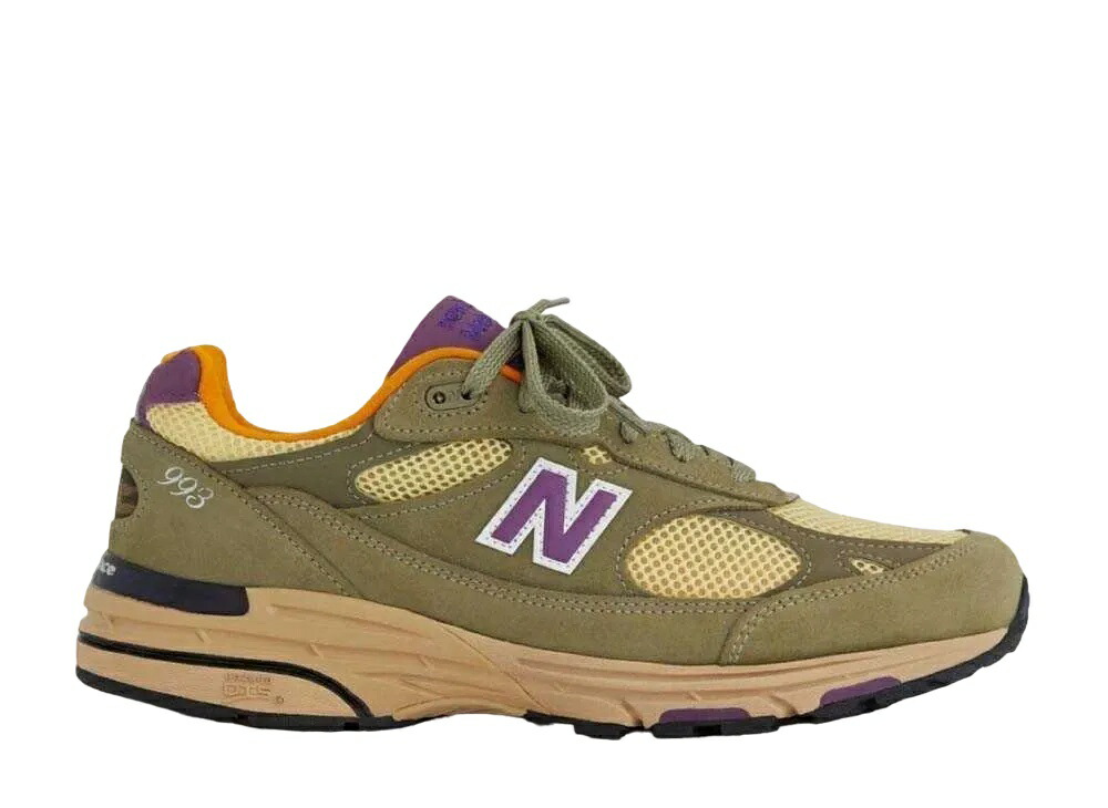 6/15【1000円割り引き引き換え証】New Balance ニュー平衡にする 993 オリーブ ニュー平衡にする U993OL メンズ スニーカー 駈けっくらシューズ 21SN-U993OL