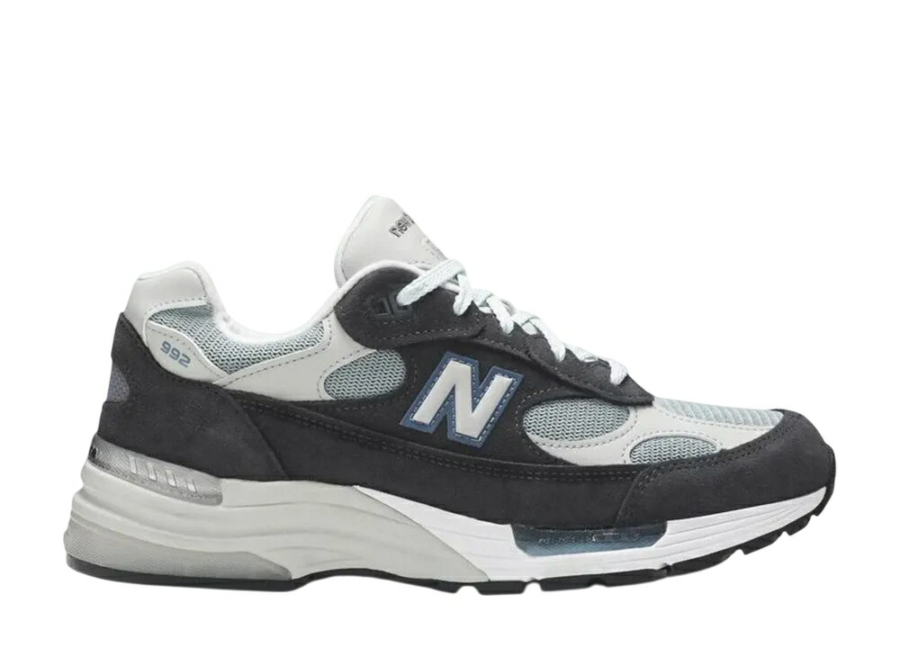 ＼百貨店大売り出し／1000円クーポン券ふり出し中！New Balance 口付け × ニュー平衡にする 992 スチール写真青碧 ニュー平衡にする M992KT メンズ スニーカー 駈けっくらシューズ 21SN-M992KT